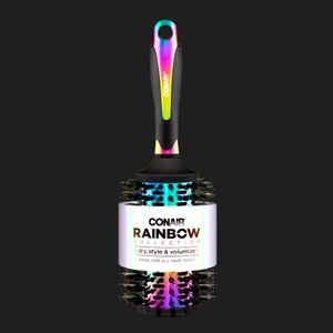 Conair Rainbow Lg Thermal Round Brush, Dry, Style